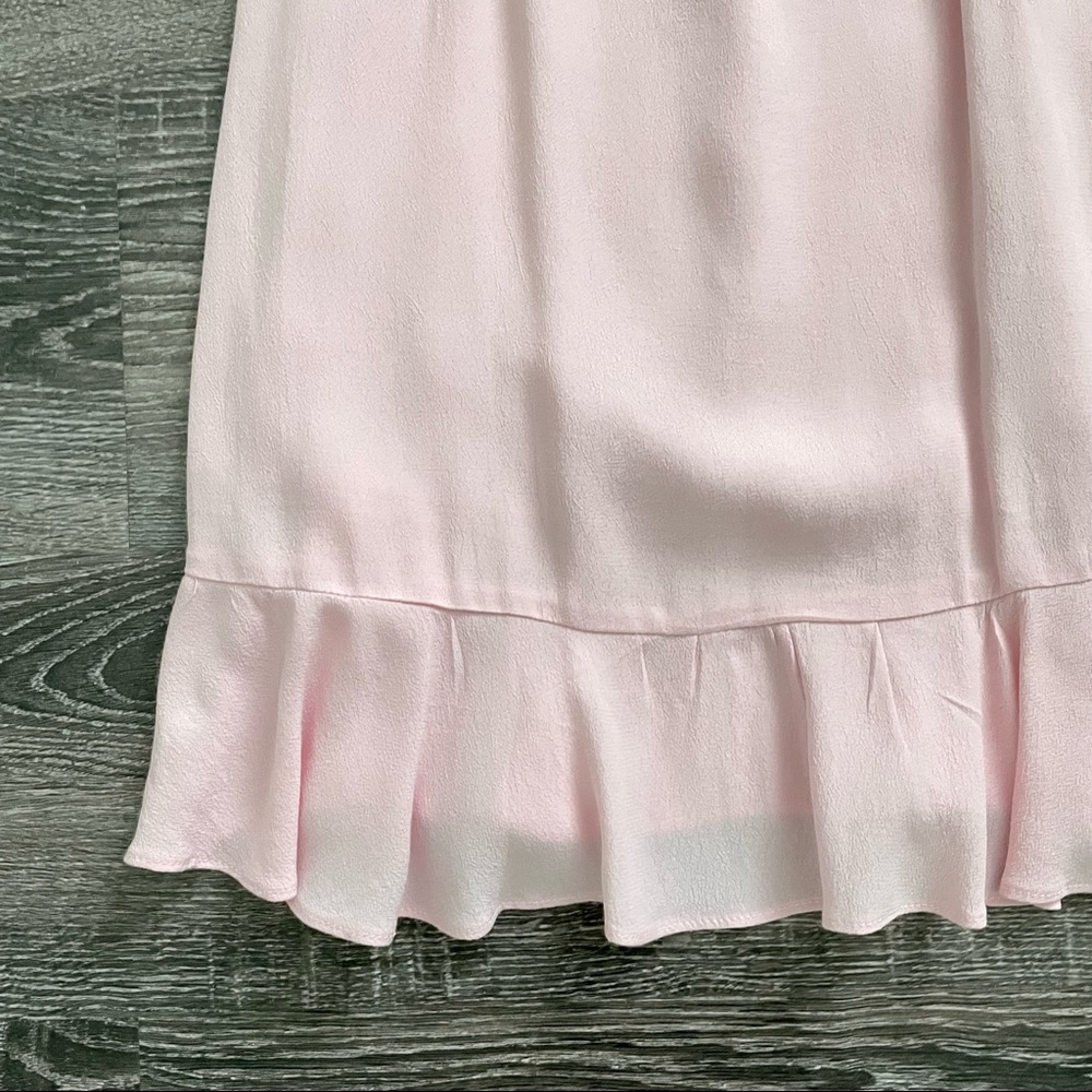 Lucy Love Mini Ruffle Dress Size XS Baby Pink - Picture 4 of 5
